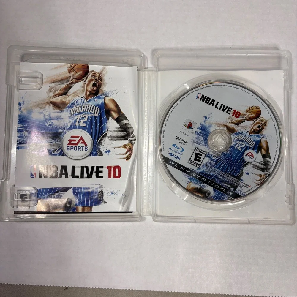 NBA Live 10 Sony PlayStation 3 PS3 Game EA Sports Dwight Howard Complete CIB